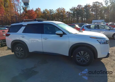 2025 Nissan Pathfinder Sv 4Wd from USA, damaged, VIN 5N1DR3BC4SC255215